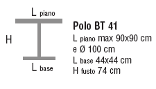 Schema Tavolo: Polo BT 41