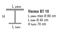 Schema Tavolo: Vienna BT 18